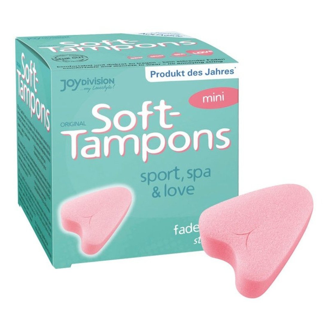 Mini tamponai „Soft tampons“, 3 vnt. - Joy Division