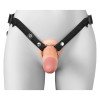 Tuščiaviduris strap-on dildo „6 Inch Silicone Hollow Strap-on“ - Pipedream