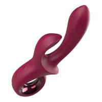 Vibratorius kiškutis „Glam Duo Vibrator“ - Dream Toys
