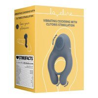 Vibruojantis penio žiedas „Vibrating Cockring with Clitoris Stimulation“ - Loveline