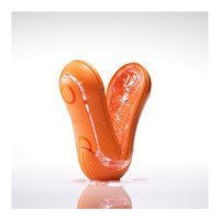 Atlenkiamas masturbatorius „Flip Orb Sunset Orange“ - Tenga