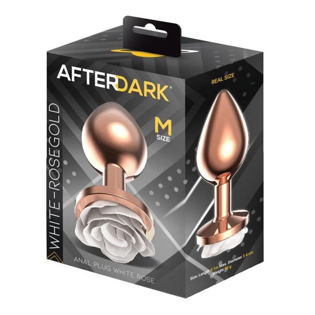 Analinis kaištis „White Rose Gold M“ - Afterdark
