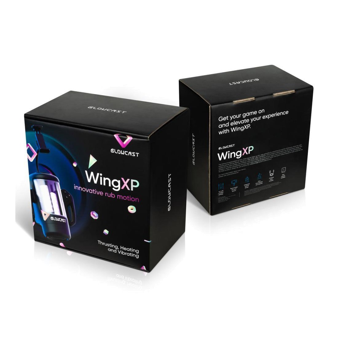 Automatinis šylantis masturbatorius „WingXP“ - Blowcast
