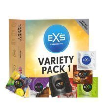 Prezervatyvų rinkinys „Variety Pack 1“, 48 vnt. - EXS Condoms