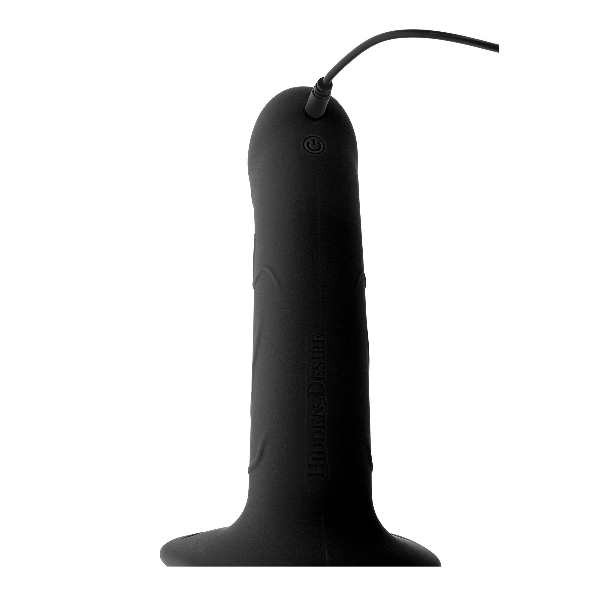 Vibruojantis strap-on dildo „Inferno 18 cm“ - Hidden Desire