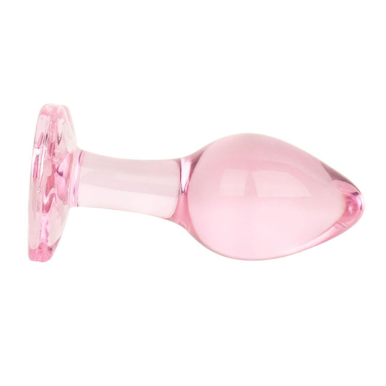Stiklinis analinis kaištis „Anal Plug Medium“ - EasyToys