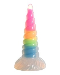 Silikoninis dildo „Uni-Glow“ - XR