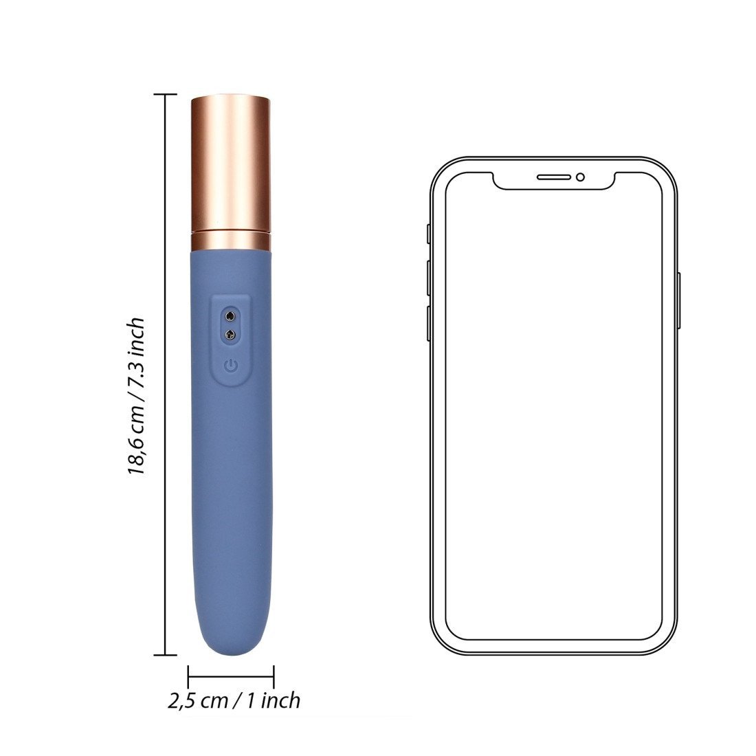 Vibratorius „Travel Vibrator“ - Loveline