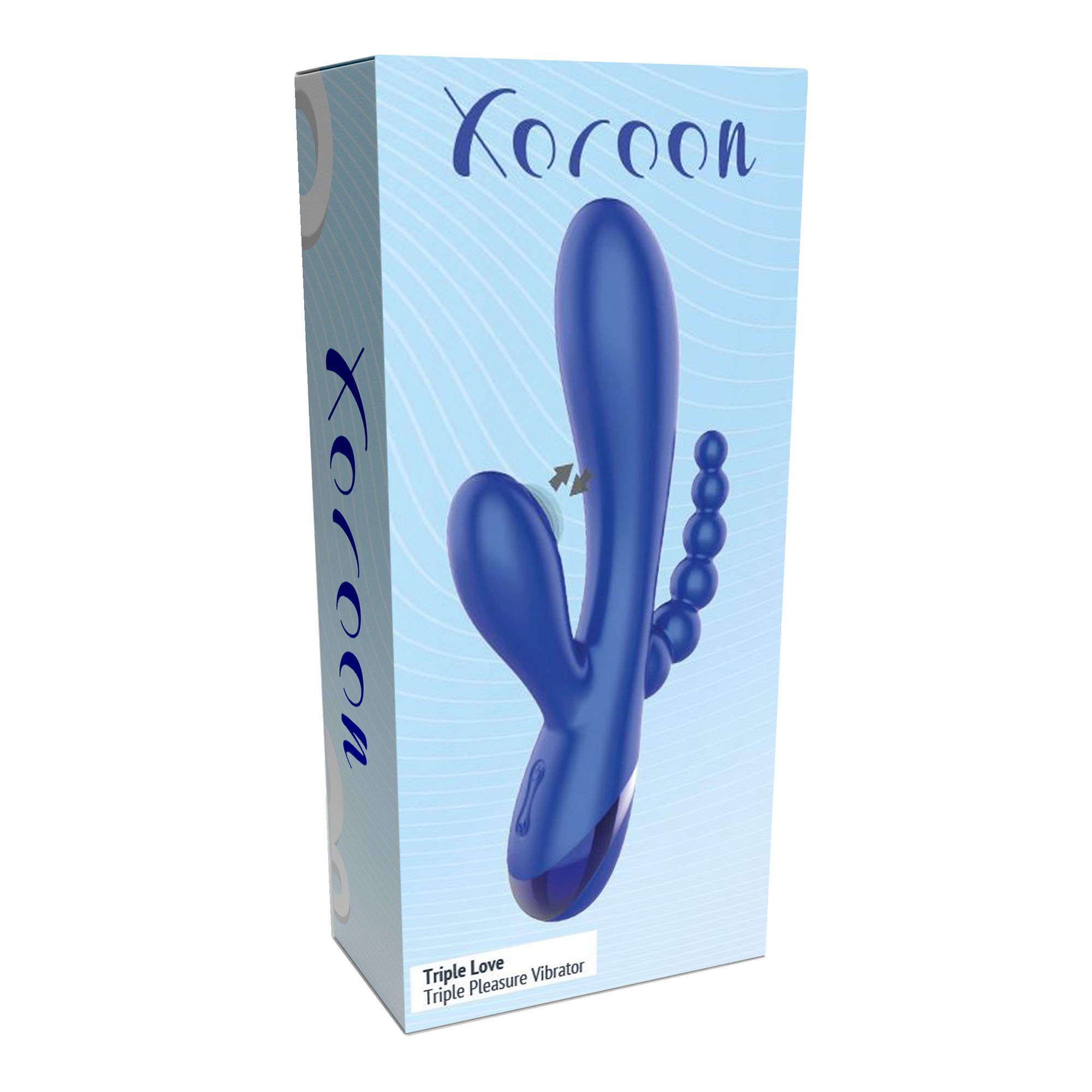 Vibratorius kiškutis „Triple Love“ - Xocoon