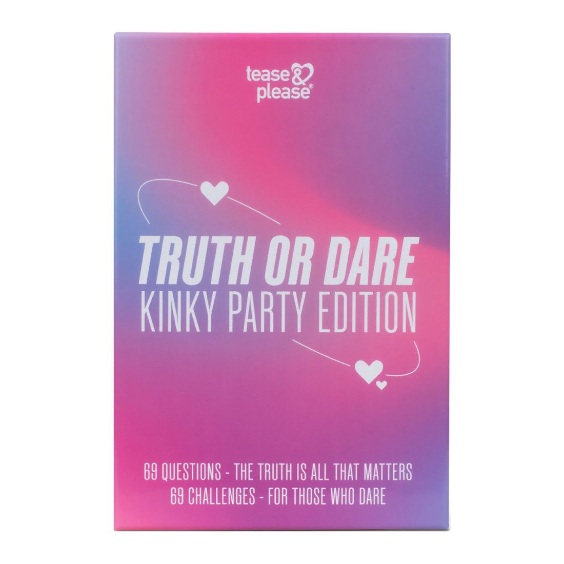 Erotinis žaidimas „Truth or Dare Kinky Party Edition“ - Tease and Please
