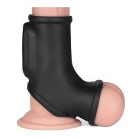 Vibruojanti penio ir sėklidžių mova „Knights Ring Silk“ - Love Toy