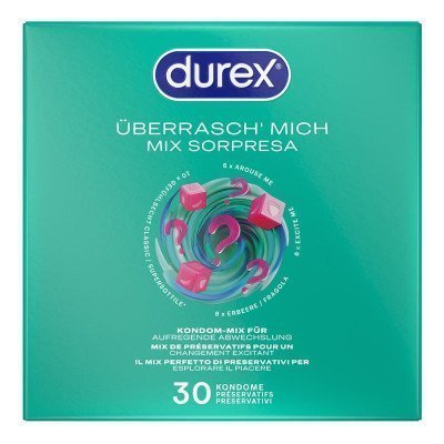 Prezervatyvų rinkinys „Mix“, 30 vnt. - Durex