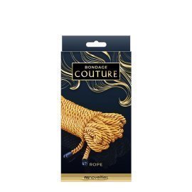 Suvaržymo virvė „Couture Rope 7.5 Gold“ - NS Novelties