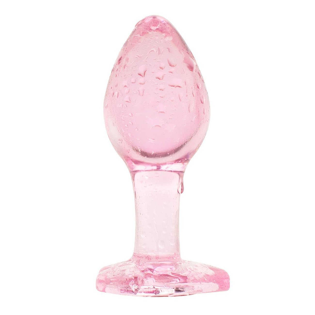 Stiklinis analinis kaištis „Anal Plug Medium“ - EasyToys