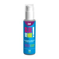 Stimuliuojantis vandens pagrindo lubrikantas „Slide and Vibe“, 35 ml - Intt