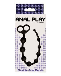 Analiniai karoliukai „Flexible Anal Beads“ - ToyJoy