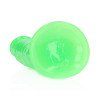 Tamsoje šviečiantis dildo „Glow in The Dark Dildo“ - RealRock