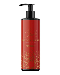 Silikono pagrindo masažo aliejus (pažeista pakuotė) „Red Orange“, 150 ml - Bodygliss