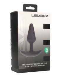 Vibruojantis analinis kaištis „Classic Vibrating Silicone Anal Plug“ - Levelz