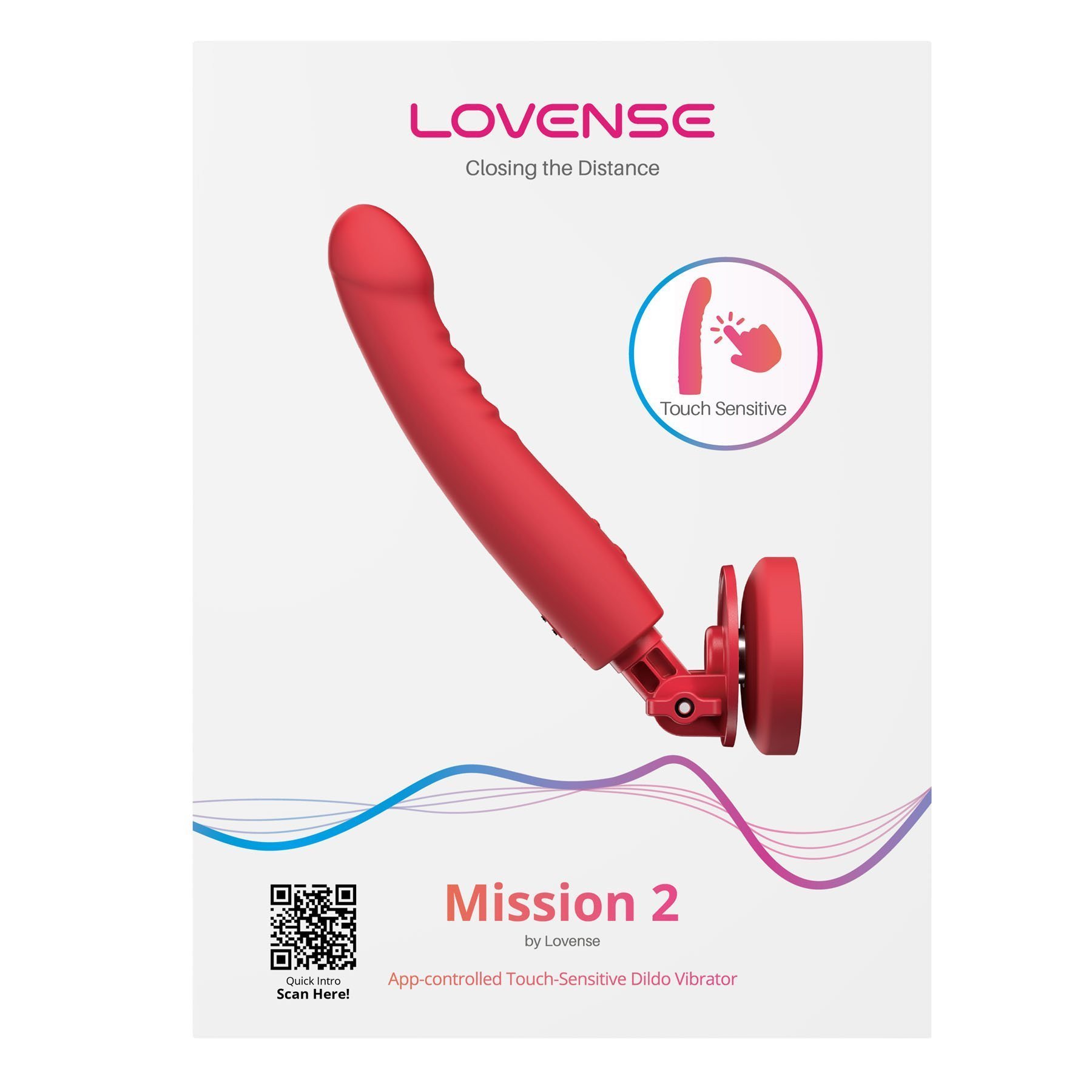 Išmanusis vibratorius „Mission 2“ - Lovense