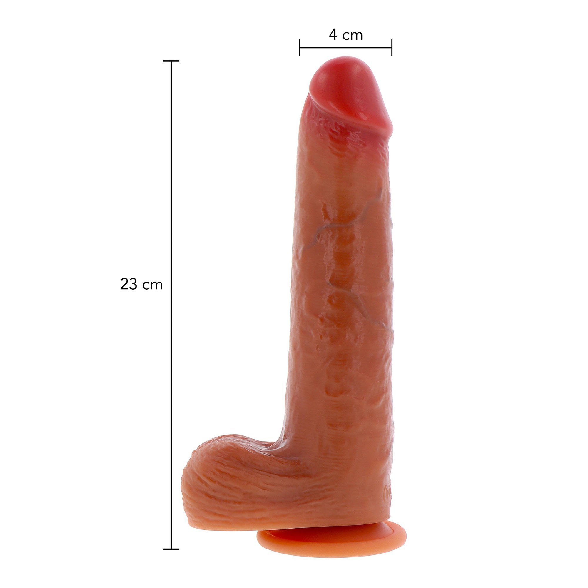 Falo imitatorius „Foreskin Dildo 23 cm“ - Get Real