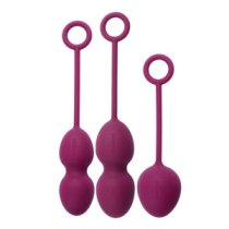 Violetinių vaginalinių kamuoliukų rinkinys „Nova“ - Svakom