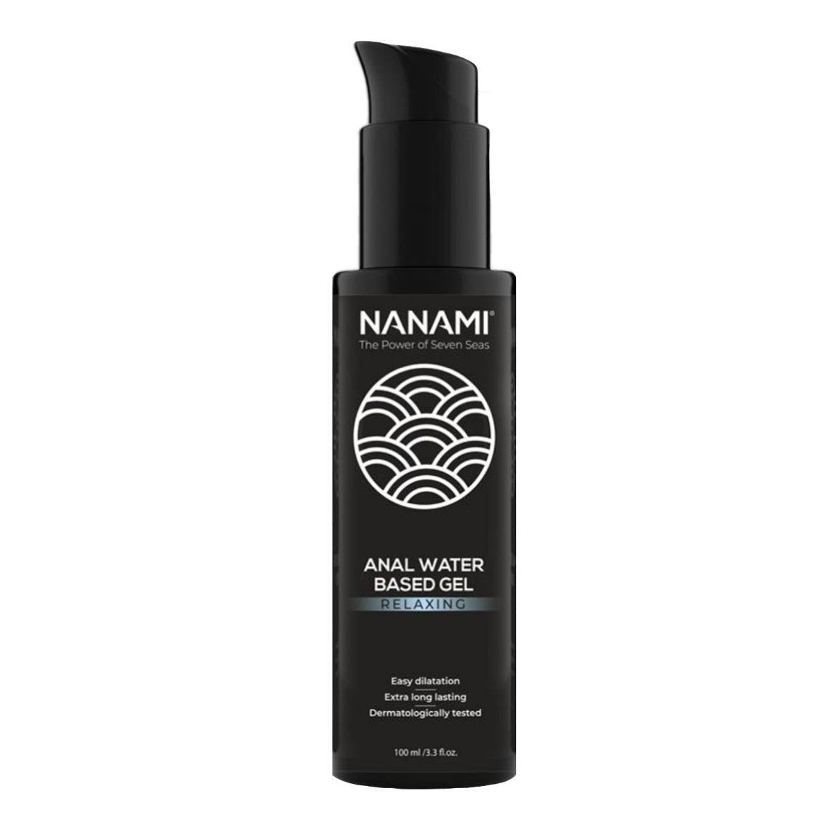 Atpalaiduojantis analinis vandens pagrindo lubrikantas „Relaxing“, 100 ml - Nanami