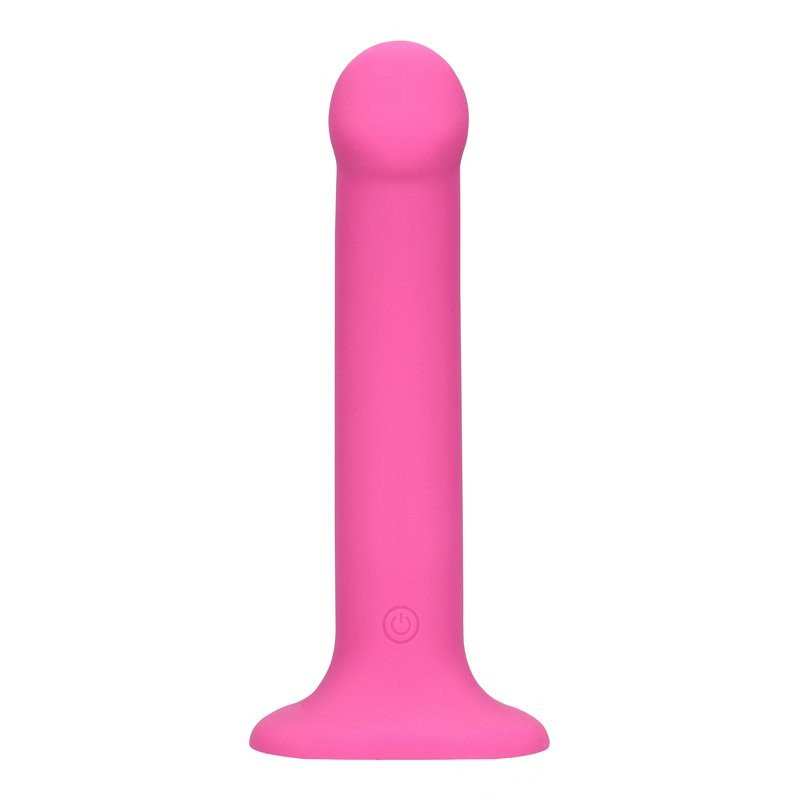 Vibruojantis silikoninis dildo „Non-Phallic Vibrating Dildo Medium“ - Loveline