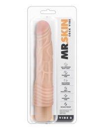 Vibruojantis dildo „Dr. Skin Vibe 2“ - Blush