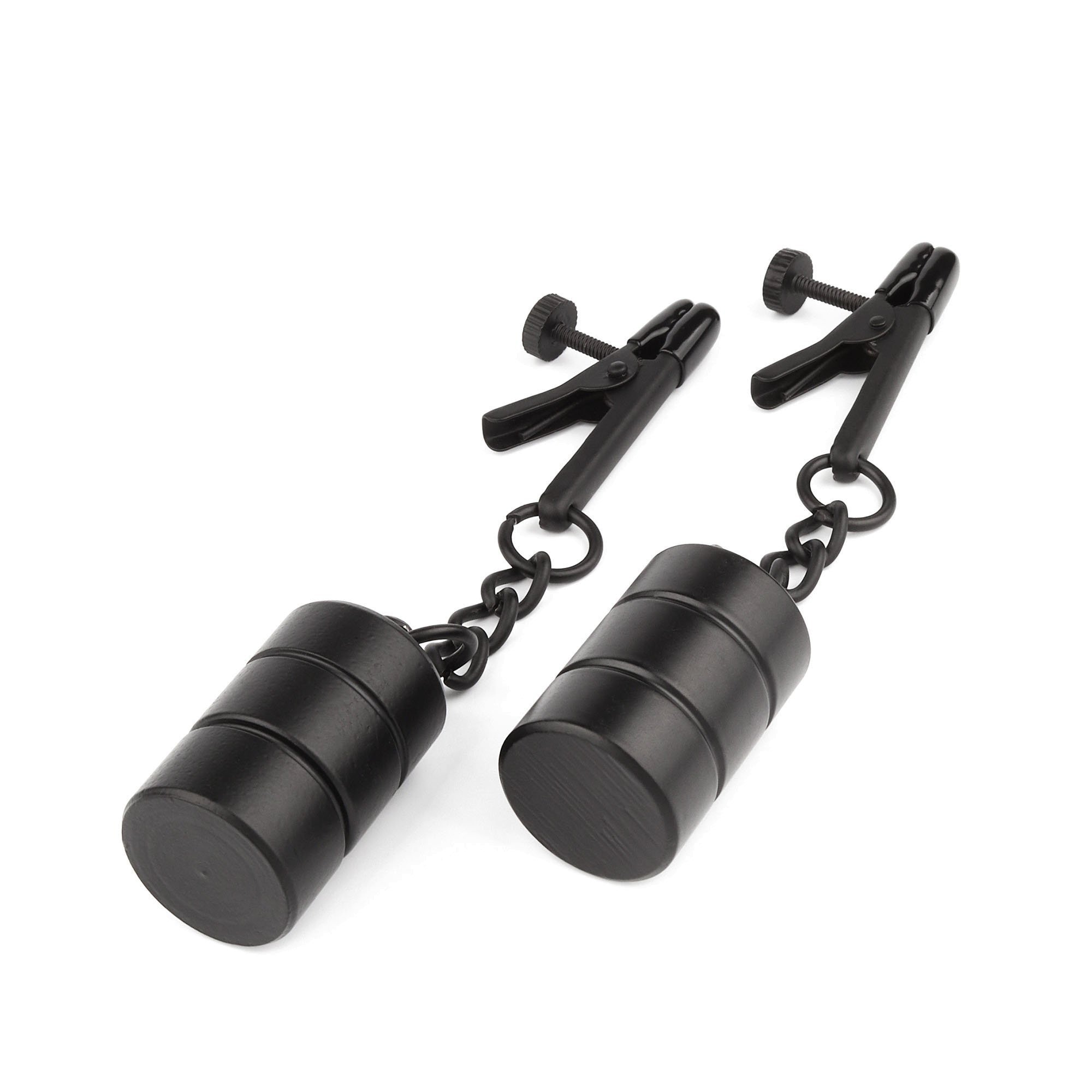 Spenelių spaustukai „Tingling Nipple Clamp Weight“ - Mr. Steel