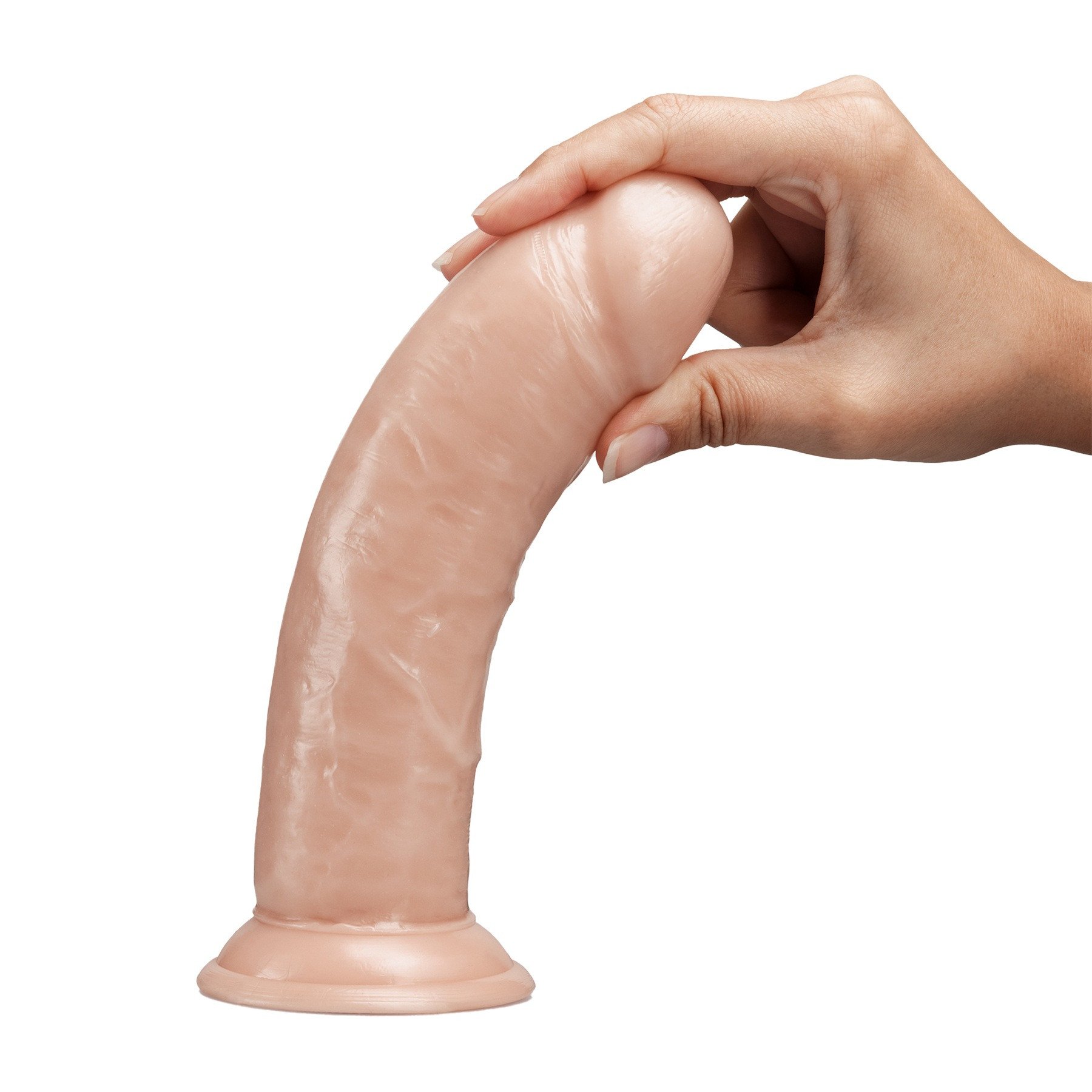 Dildo „Dr. Skin Nr. 8 Self Lubricating“ - Blush