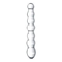 Stiklinis dvipusis dildo „Glass Dildo Nr. 19“