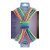 Suvaržymo virvė „Bondage Rope Multicolor Pastel“, 10 m