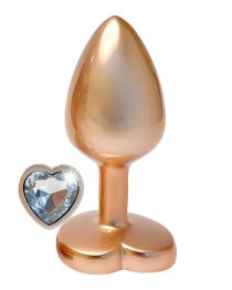 Mažas analinis kaištis „Pearl Gold Gleaming Love“ - Dream Toys