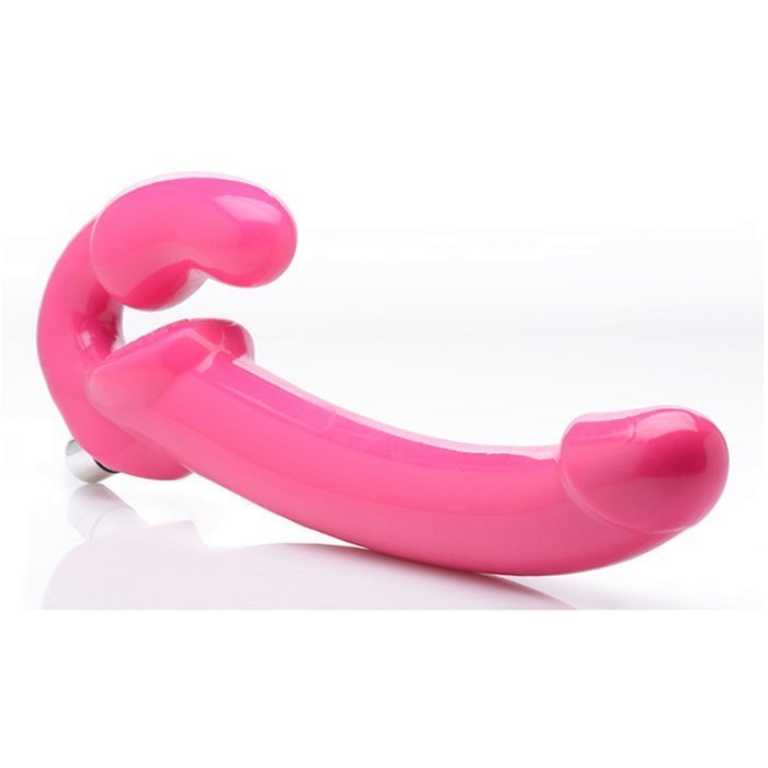 Vibruojantis strap-on dildo be dirželių „Revolver Slim“ - Strap U