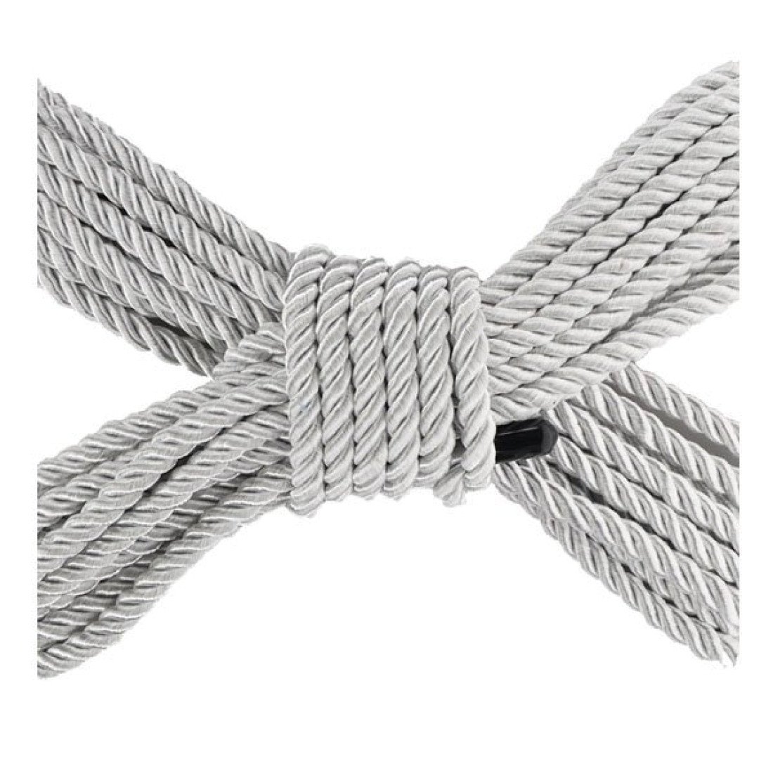 Suvaržymo virvė „Bondage Rope Silver“, 10 m - Ouch!