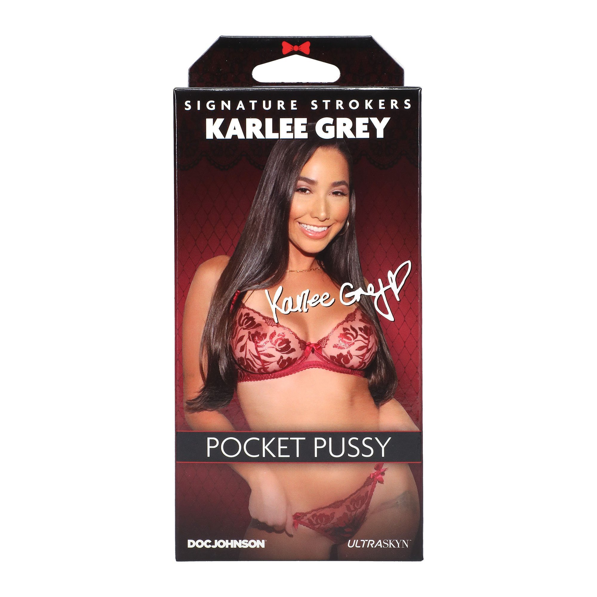 Masturbatorius „Pocket Pussy Karlee Grey“ - Doc Johnson