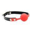 Silikoninis burnos kaištis „Silicone Ball Gag with Padlock“ - Latetobed