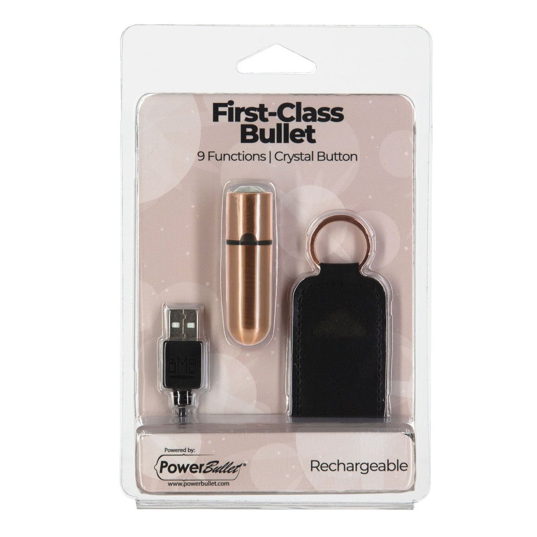 Vibruojanti kulka „First-Class Bullet“ - BMS Factory