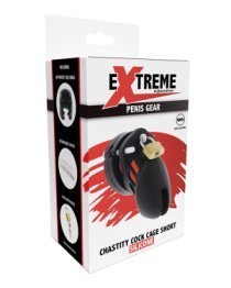Penio narvas „Silicone Chastity Cock Cage Short“ - Extreme