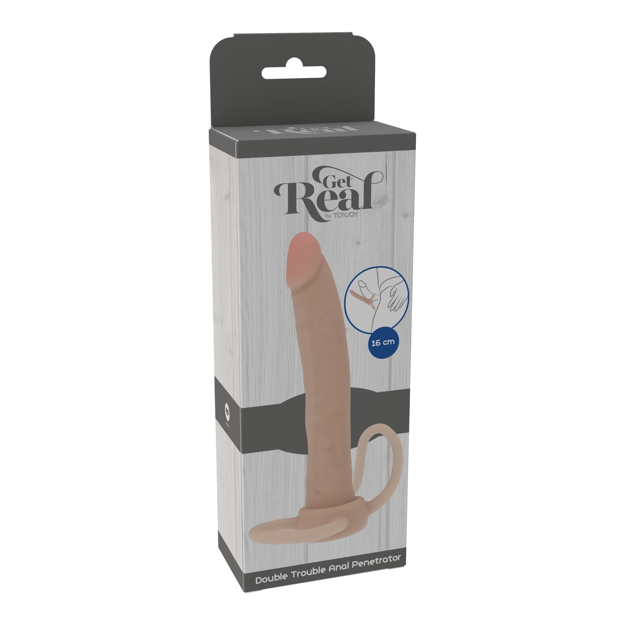 Strap-on dildo „Double Trouble Anal Penetrator“ - Get Real