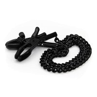 Spenelių spaustukai „Nipple Chain Clamps Black” - Crushious
