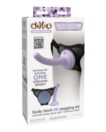 Strap-on rinkinys „Body Dock SE Pegging Kit“ - Dillio