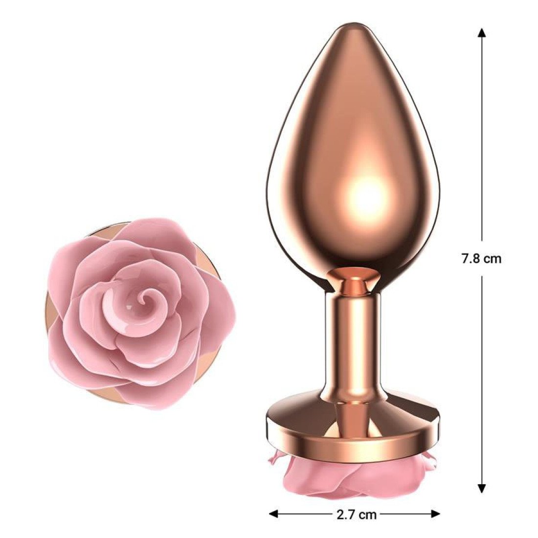 Analinis kaištis „Pink Rose Gold S“ - Afterdark