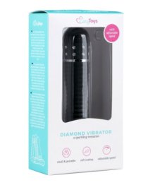 Vibratorius „Ribbed Diamond“ - EasyToys