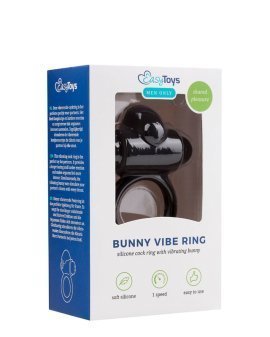 Vibruojantis penio žiedas „Bunny Vibe Ring“ - EasyToys
