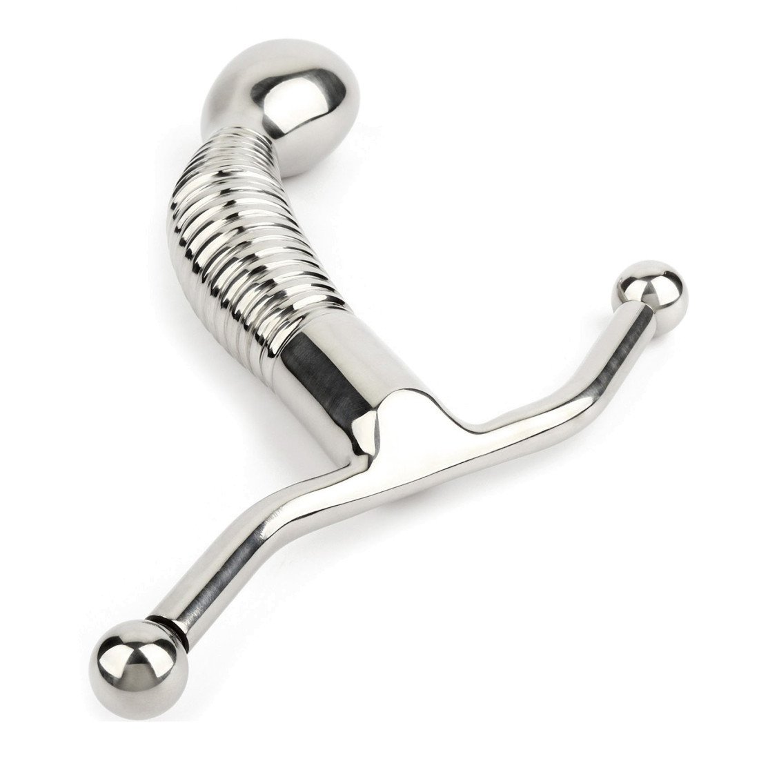 Metalinis G taško dildo „Stallion G-Spot Stimulator“ - Mr. Steel