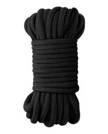 Suvaržymo virvė „Black & White Japanese Rope“, 10 m - Ouch!