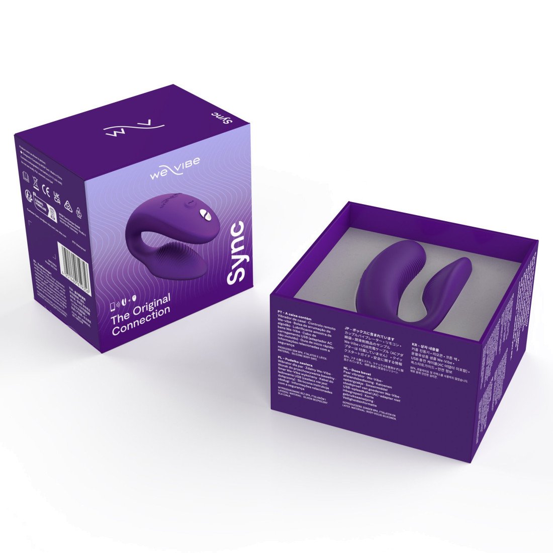Išmanusis vibratorius poroms „Sync 2“ - We-Vibe