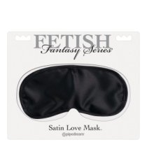 Juoda akių kaukė „Satin Love Mask“ - Fetish Fantasy
